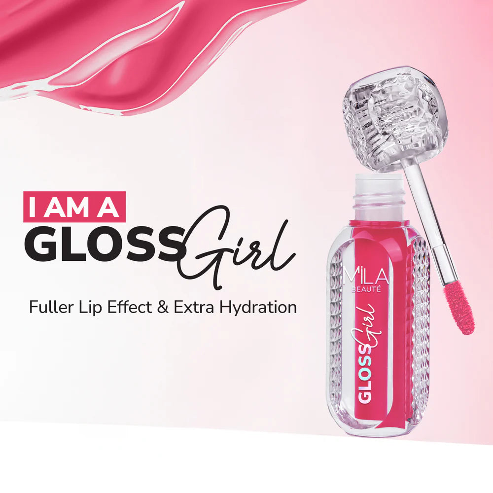 Gloss Girl High Shine Lip Gloss for Fuller Lips